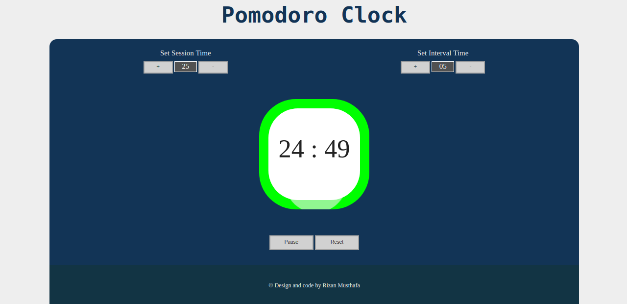 pomodoro-clock sample