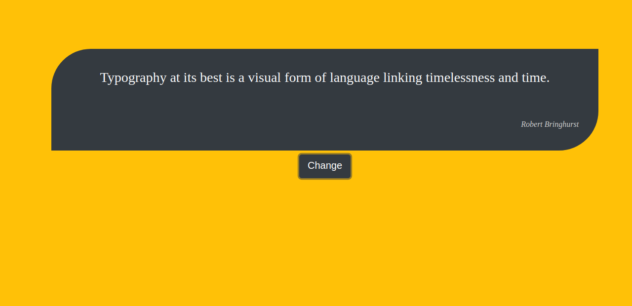 random-quotes-app sample