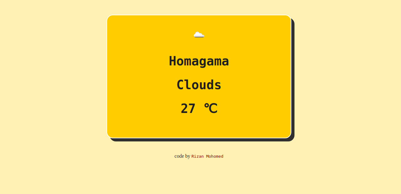 simple-weather-app sample