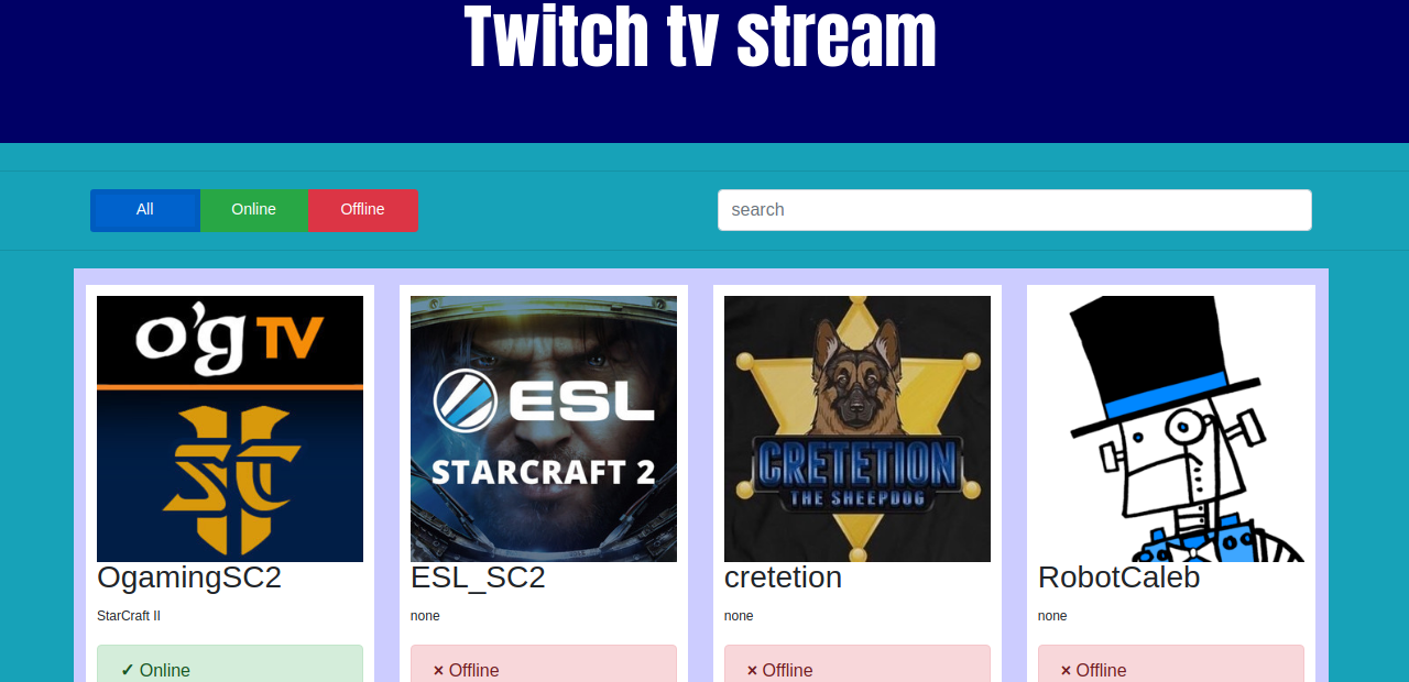 Twitch-tv-stream sample